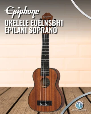 🎶 Epiphone EpiLani Soprano Ukulele
Sonido cálido y formato clásico, ideal para empezar.  🌳 Cuerpo de caoba laminada
🎵 Tamaño soprano, ligero y fácil de tocar
🎶 15 trastes con afinación estable
✨ Acabado Natural Satin  Perfecto para iniciarte o llevar la música a cualquier lugar.  📍 Encuéntralo en nuestras tiendas de:
Medellín - Bogotá - Cali - Bucaramanga - Pereira
O en nuestra tienda virtual: tmsmusic.co
@epiphone 
Epiphone